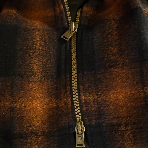 Pendleton Copper Jacket Pendleton | Jackets & Coats | Pendleton Womans Navy And Copper Plaid ...